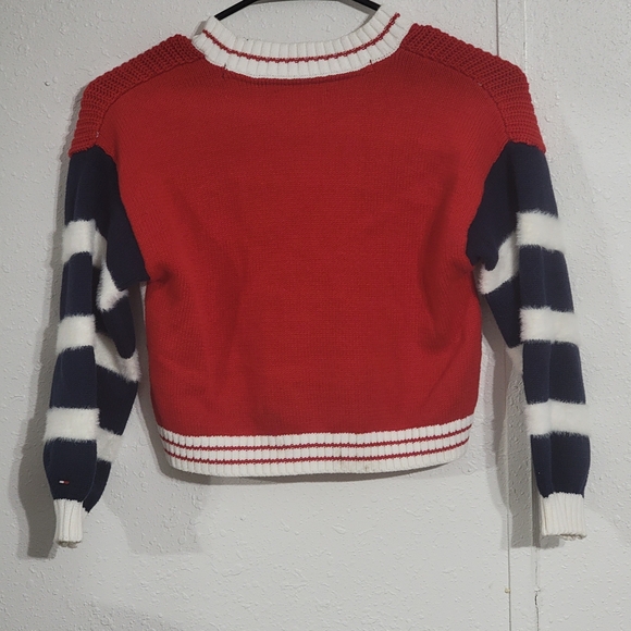 Tommy Hilfiger - Kids Logo Cardigan Girls Size 6 / 7 - Picture 2 of 3